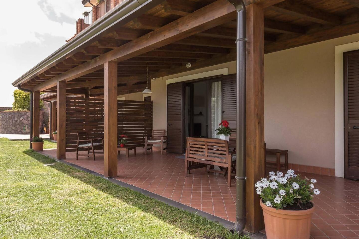 Villa Ginevra Santa Venerina Exteriör bild