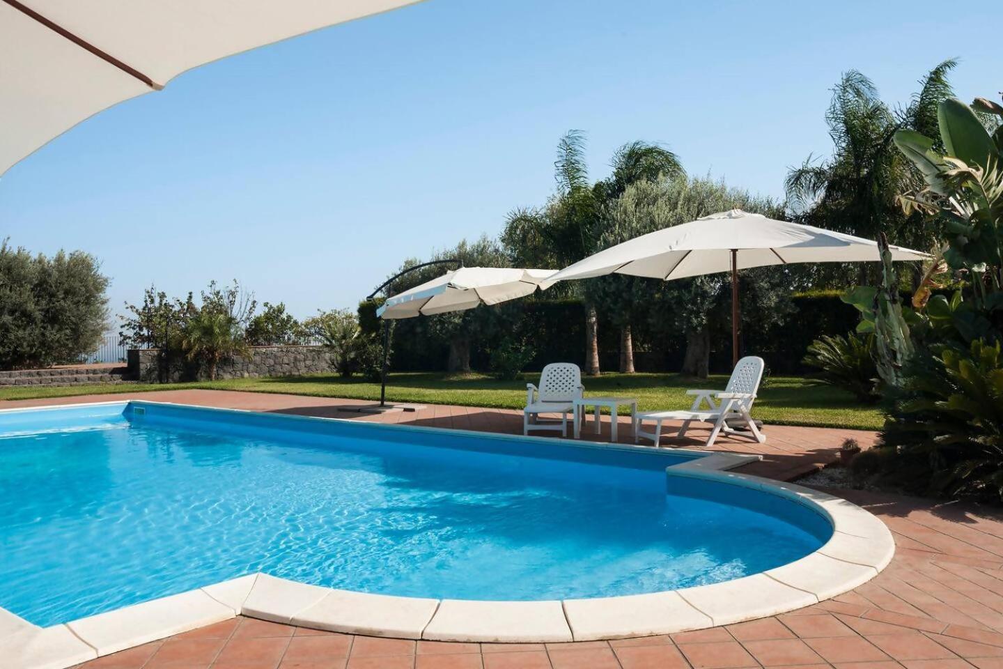 Villa Ginevra Santa Venerina Exteriör bild