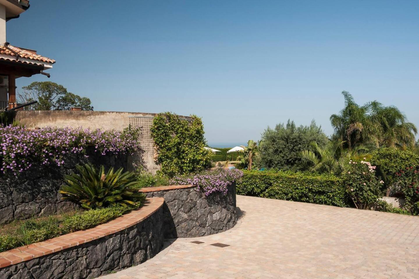 Villa Ginevra Santa Venerina Exteriör bild