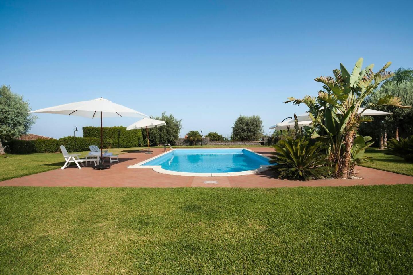 Villa Ginevra Santa Venerina Exteriör bild